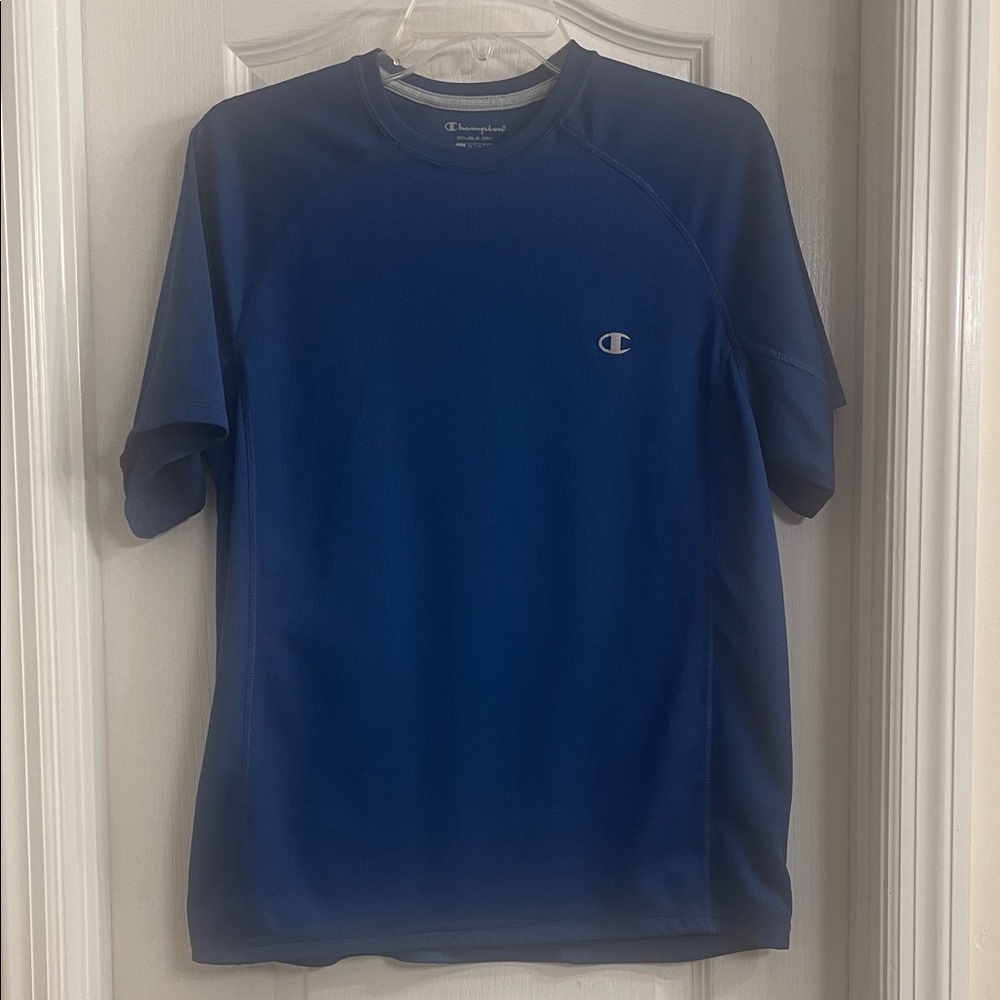 Champion Men's Classic Blue Dri-Fit Tee